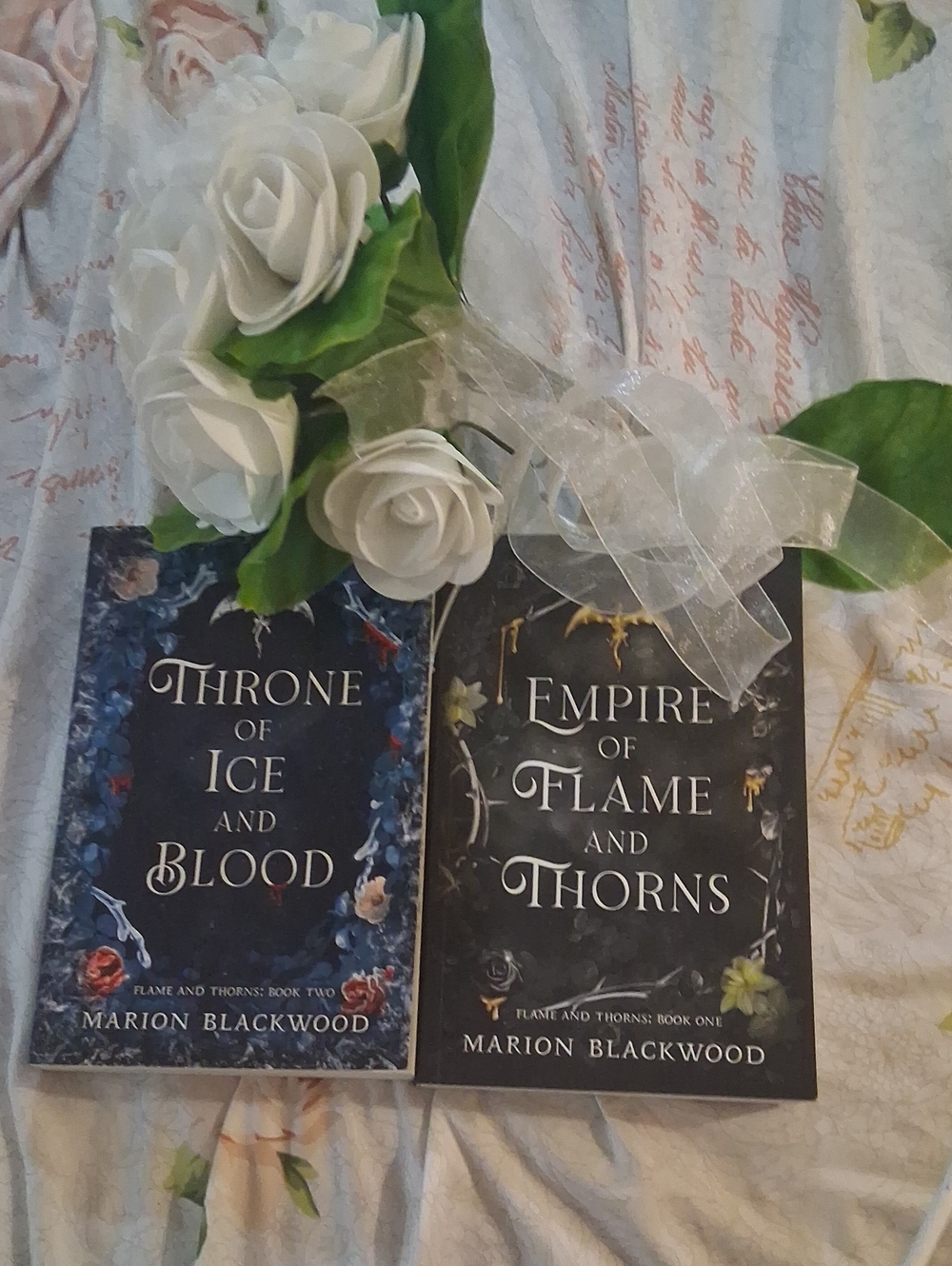 Empire of Flame and Thorns & Throne of Ice and Blood By Marion Blackwood
